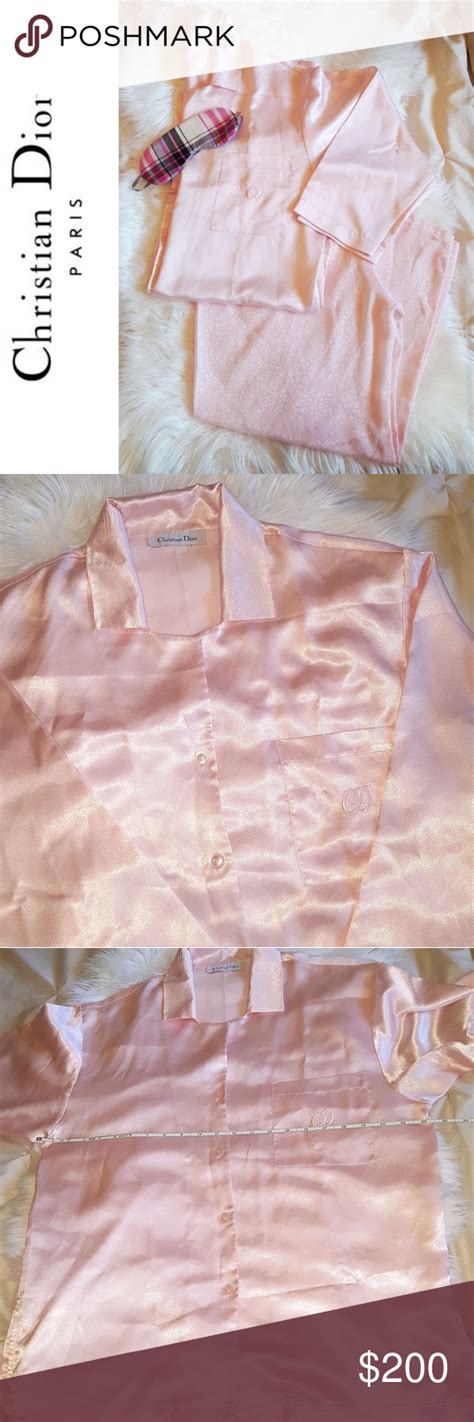 pink dior pjs|Dior loungewear.